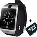 Smartwatch cu telefon iUni Apro U16, Camera, BT, 1.5 inch, Argintiu + Card MicroSD 4GB Cadou
